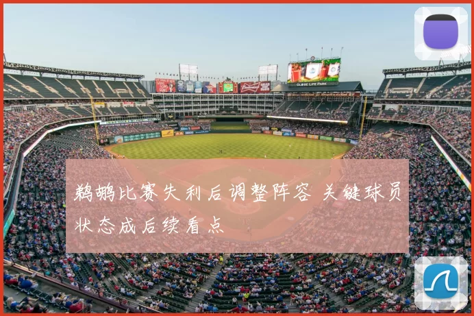 鹈鹕比赛失利后调整阵容 关键球员状态成后续看点